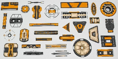 Cyberpunk Emissive Inserts Vol 02 — Sci-Fi Lights preview