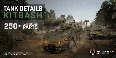 Tank Details Kitbash — 200+ Hard Surface Parts preview