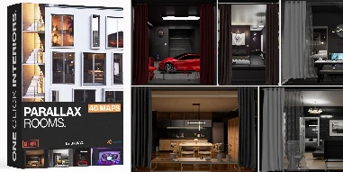 Parallax Room Pack — One-Click Interiors preview