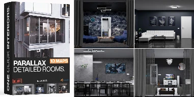 Parallax Detailed Rooms preview