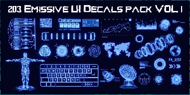Emissive UI Decals Pack Vol 1 preview